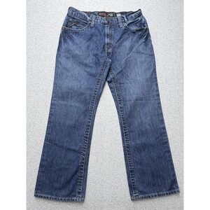 Ariat FR M4 Relaxed Boot Jeans Mens 34x30 Blue Flame Resistant Work Denim